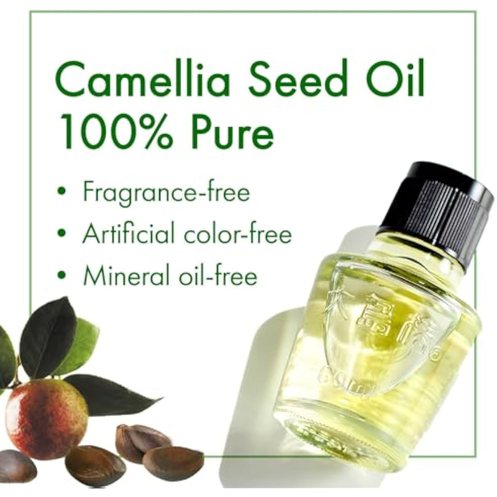 Oshima Tsubaki Camellia Hair and Skin Oil - 100% Natural Japan - 60ml