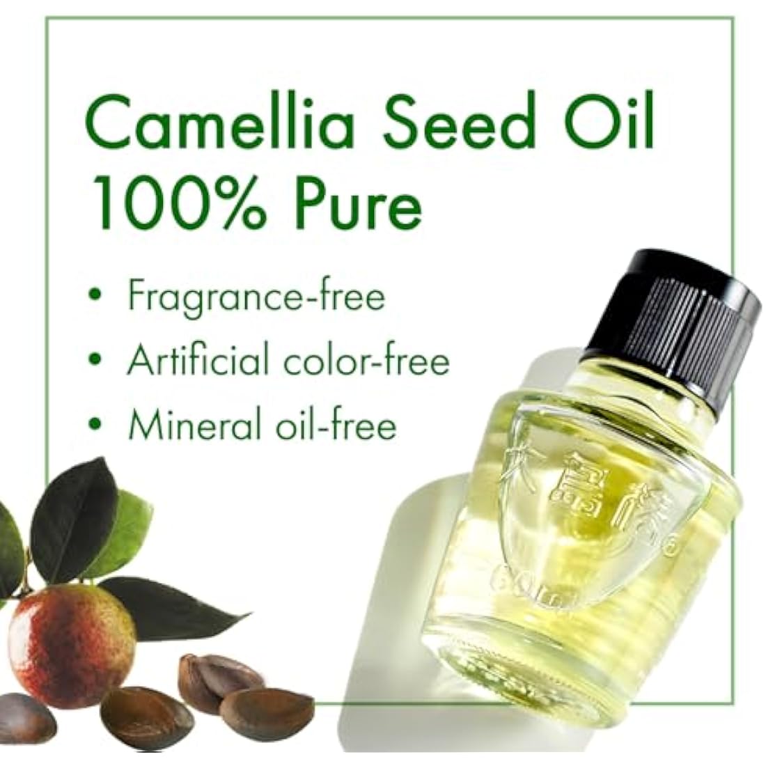 Oshima Tsubaki Camellia Hair and Skin Oil - 100% Natural Japan - 60ml