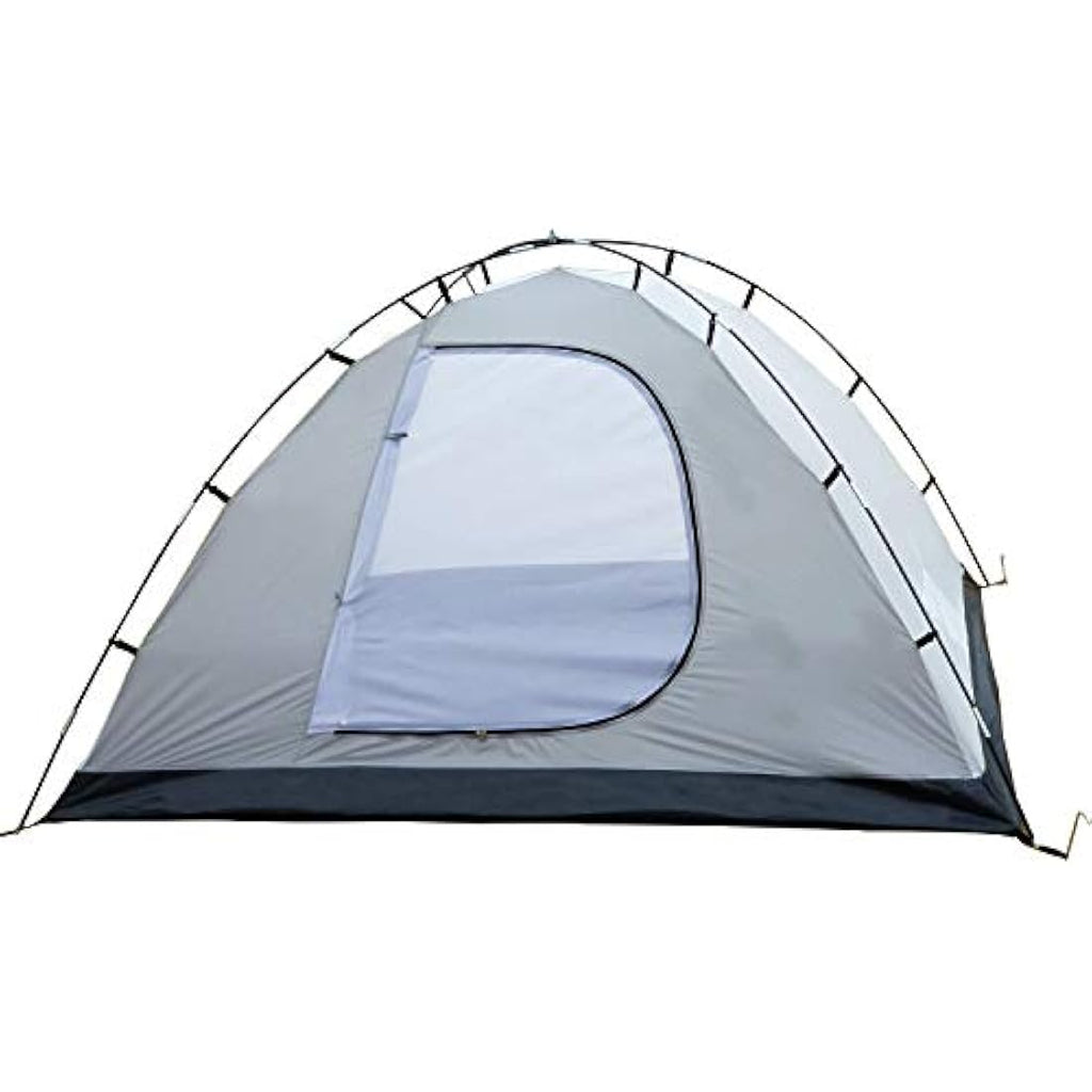 SAFACUS 4-Person Dome Camping Tent | Waterproof Double Layer Family Tent