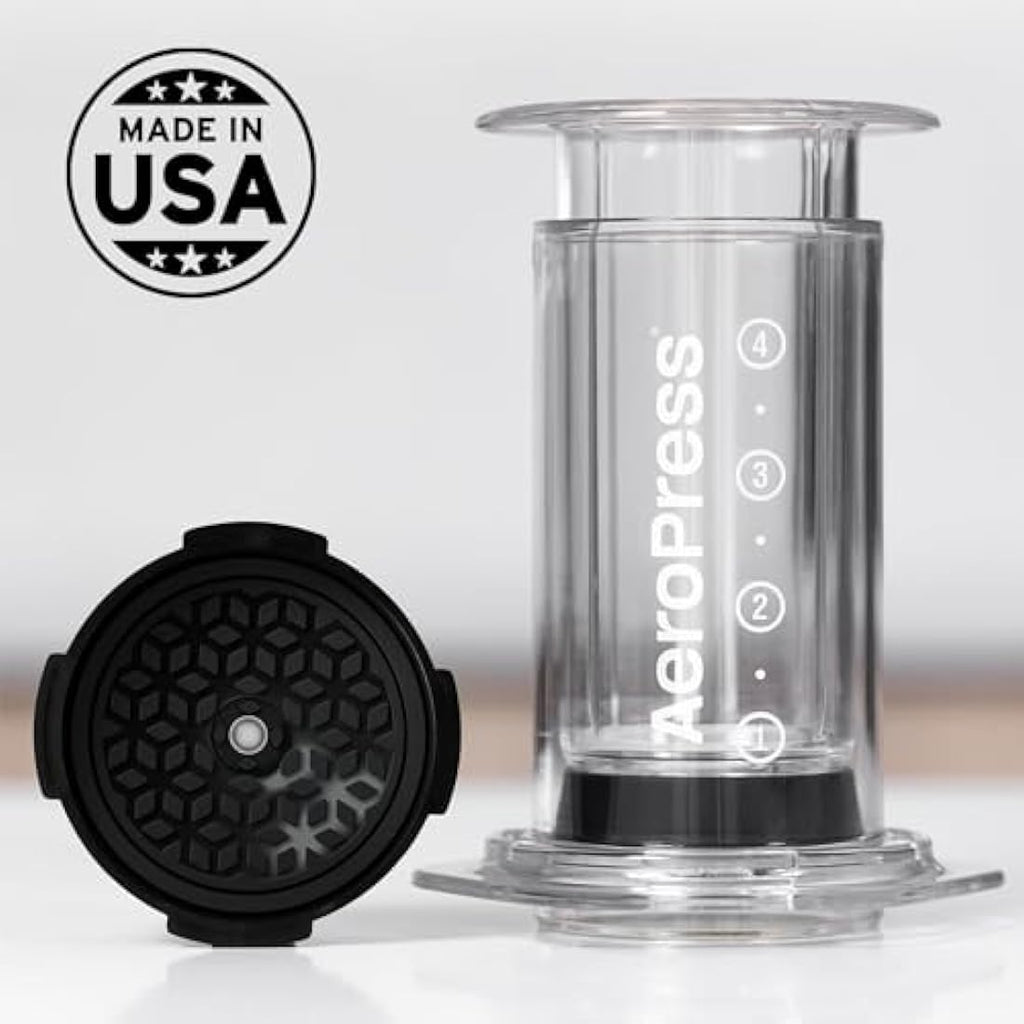 AeroPress Flow Control Filter Cap – No Drip Espresso Crema Attachment
