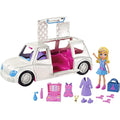 Polly Pocket My Fashion Limousine Playset with 3-Inch Doll & Accessories