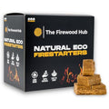 Natural Firelighters – 288 Pack Eco Wood & Wax Fire Lighters