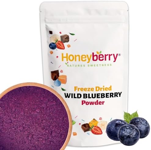Jolof Store Freeze Dried Wild Blueberry Powder – 500g Pure Superfood