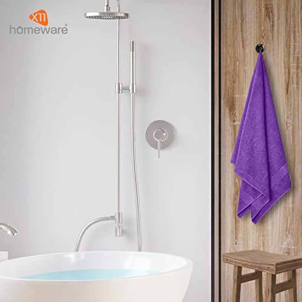 Egyptian Cotton Bath Towels – 4 Pack Large Absorbent Set