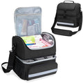 CURMIO Double Layer Medical Storage Bag | Portable First Aid Organizer