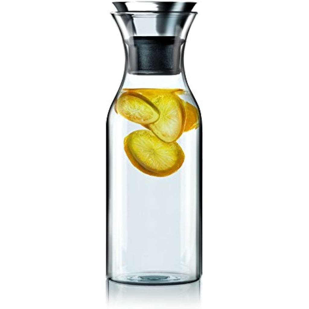 Eva Solo Fridge Carafe – 1L Drip-Free Glass Beverage Server with Lid