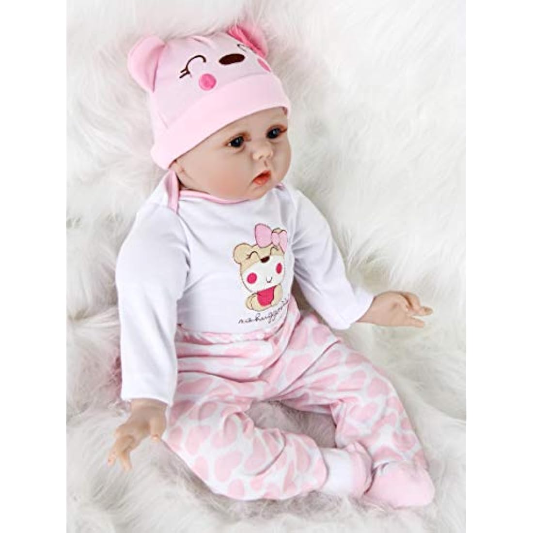 22" Reborn Baby Doll | Realistic Silicone & Cotton Body