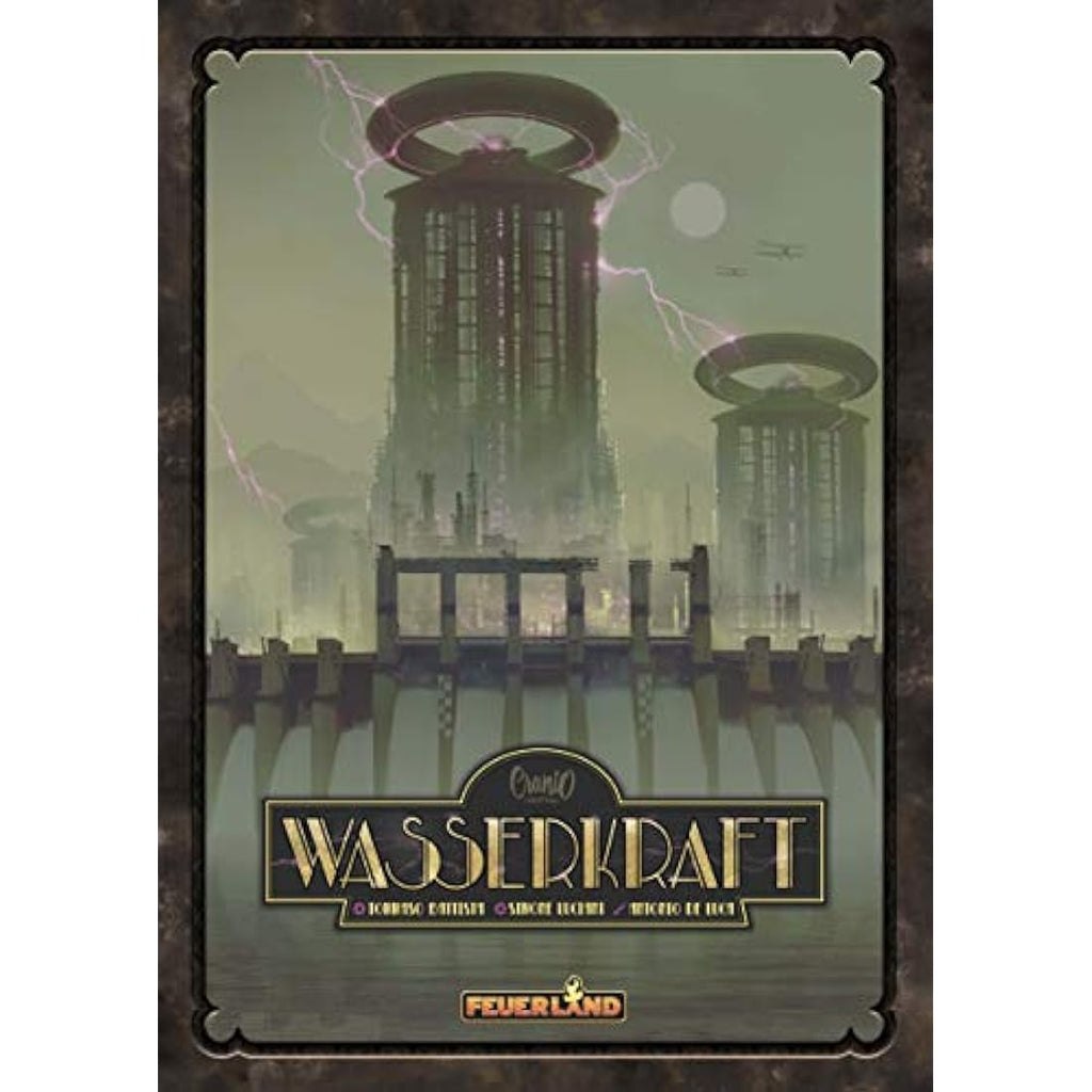 Feuerland Spiele Wasserkraft – Expertenspiel Strategiespiel Deutsch