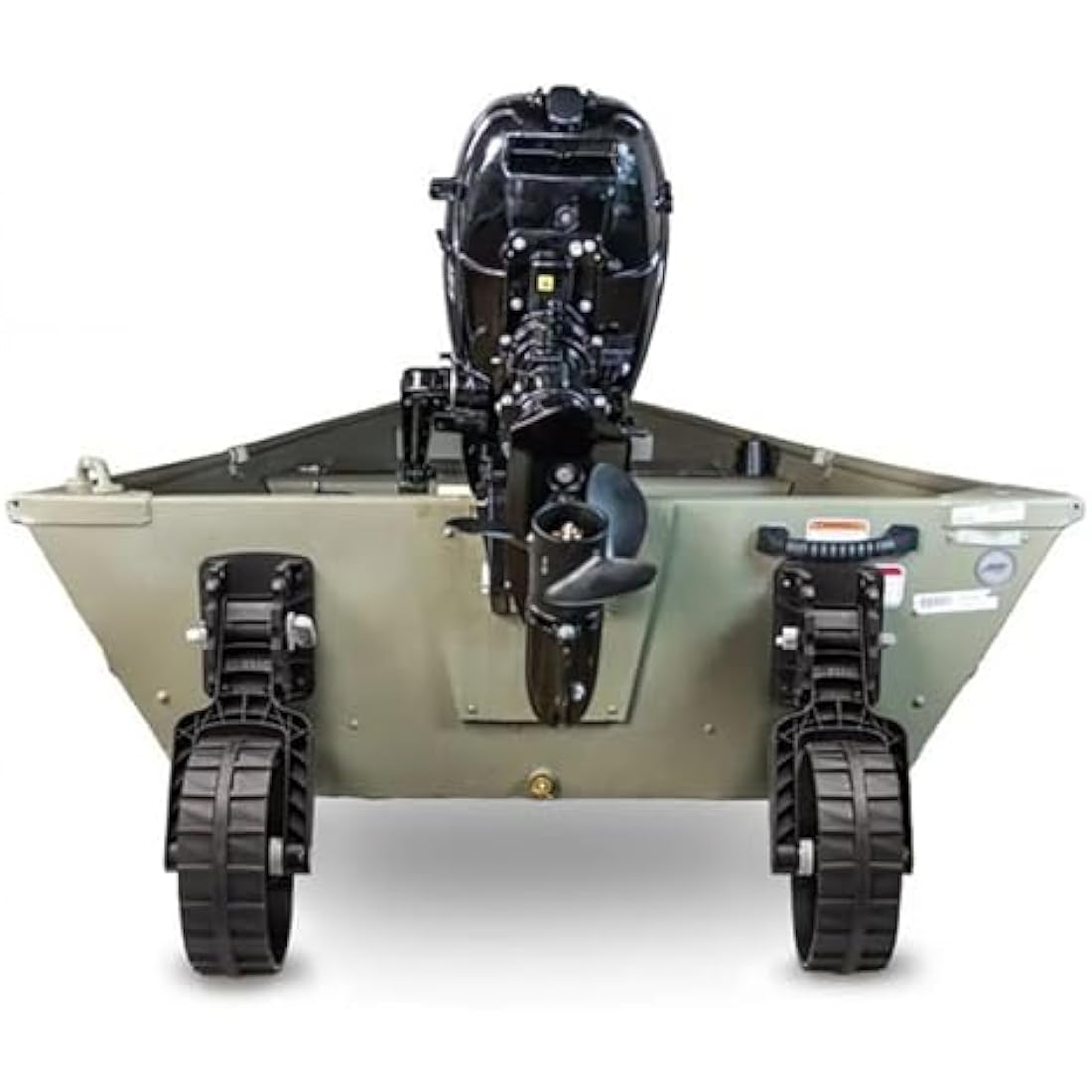 Railblaza Dinghy Wheels – Lightweight Transom Launch Wheels, Black