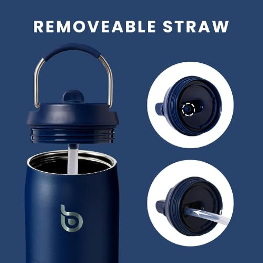Insulated Water Bottle - 32oz Stainless Steel Flask