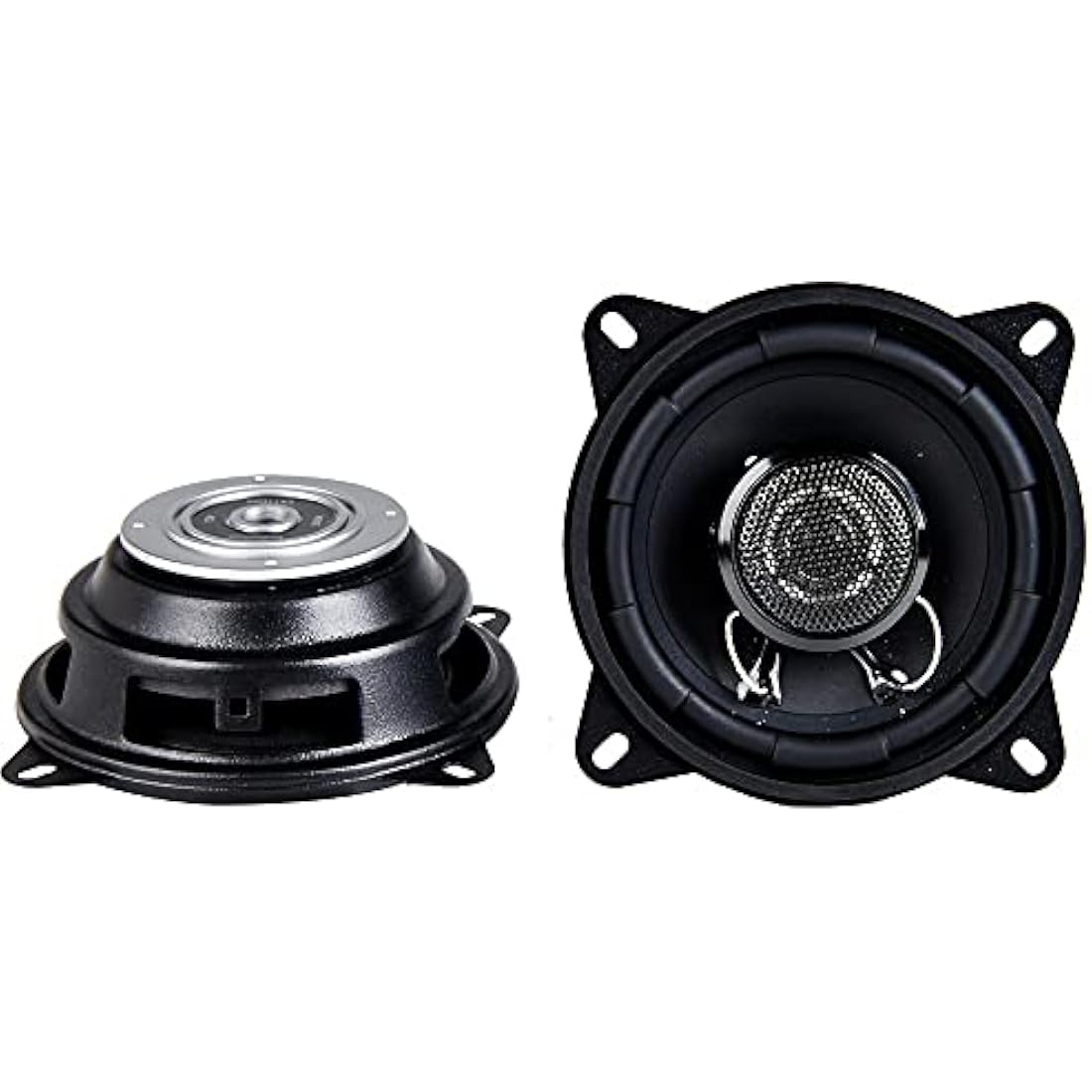 In Phase SXT1035 4 Inch 200W 2-Way Coaxial Shallow-Mount Car Speakers