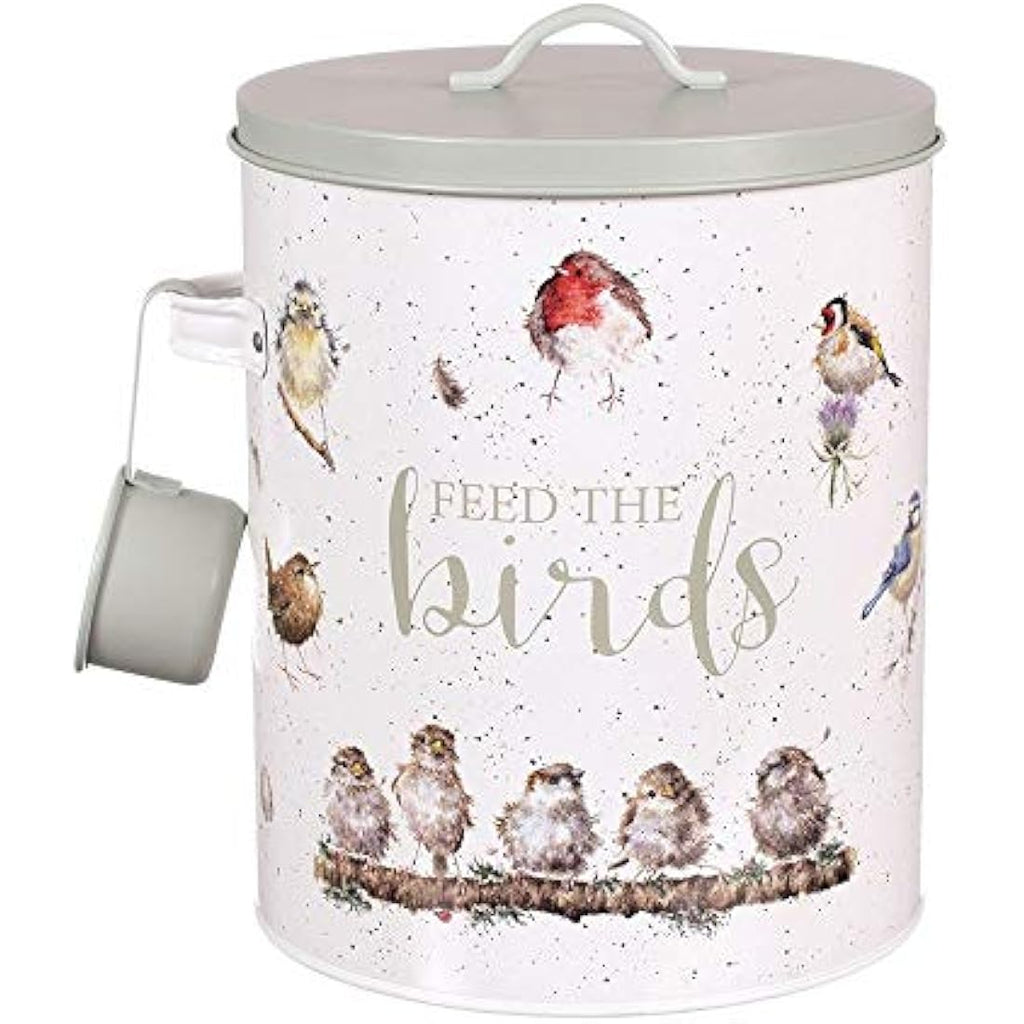 Wrendale Designs Feed The Birds Decorative Carbon Steel Storage Tin
