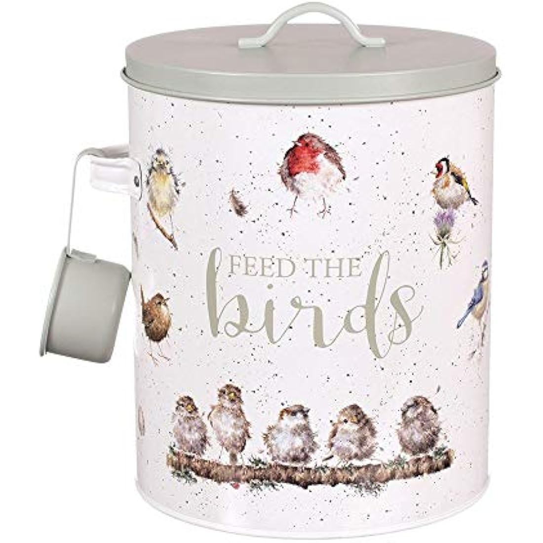 Wrendale Designs Feed The Birds Decorative Carbon Steel Storage Tin