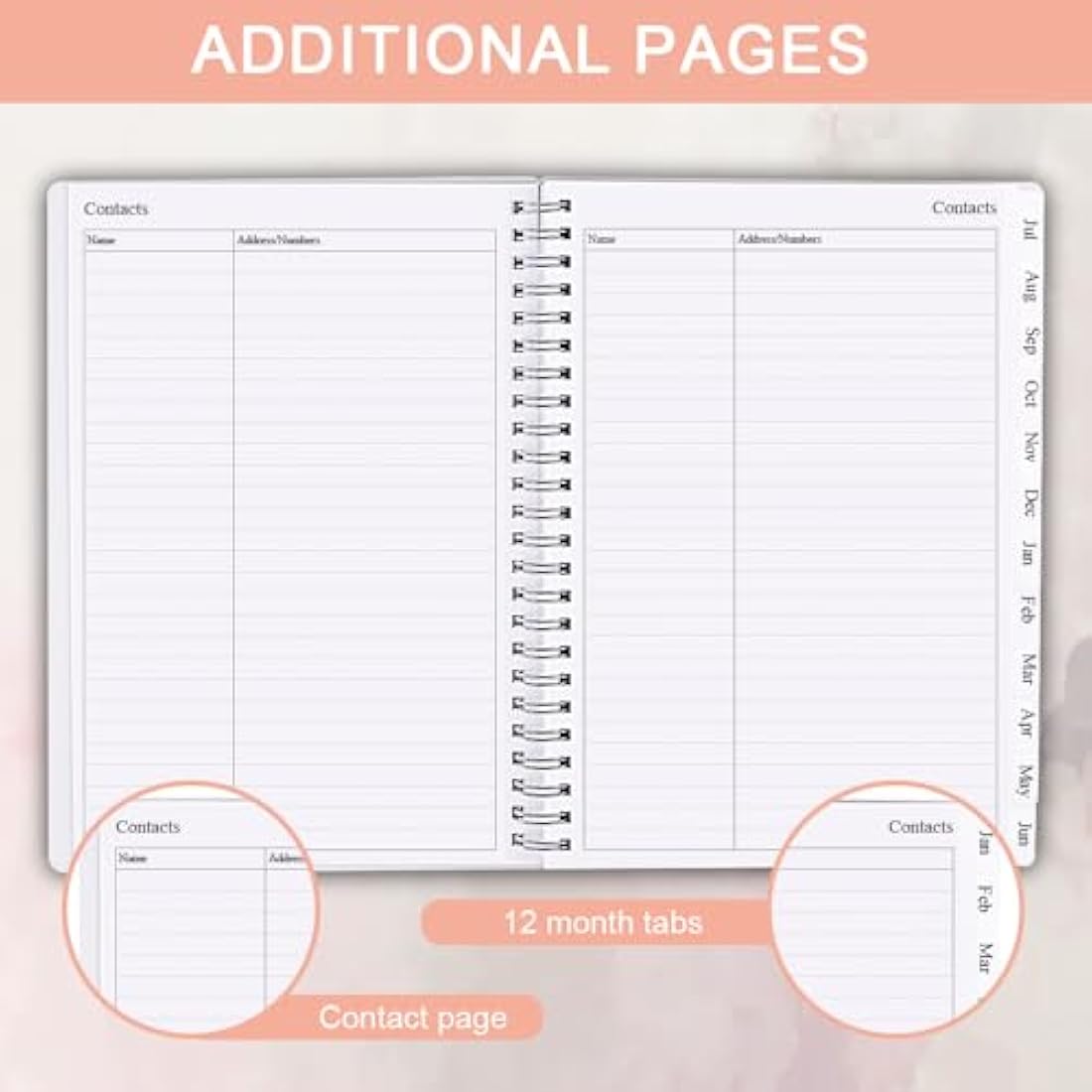 A5 Academic Diary 2025-2026 – Weekly & Monthly Planner