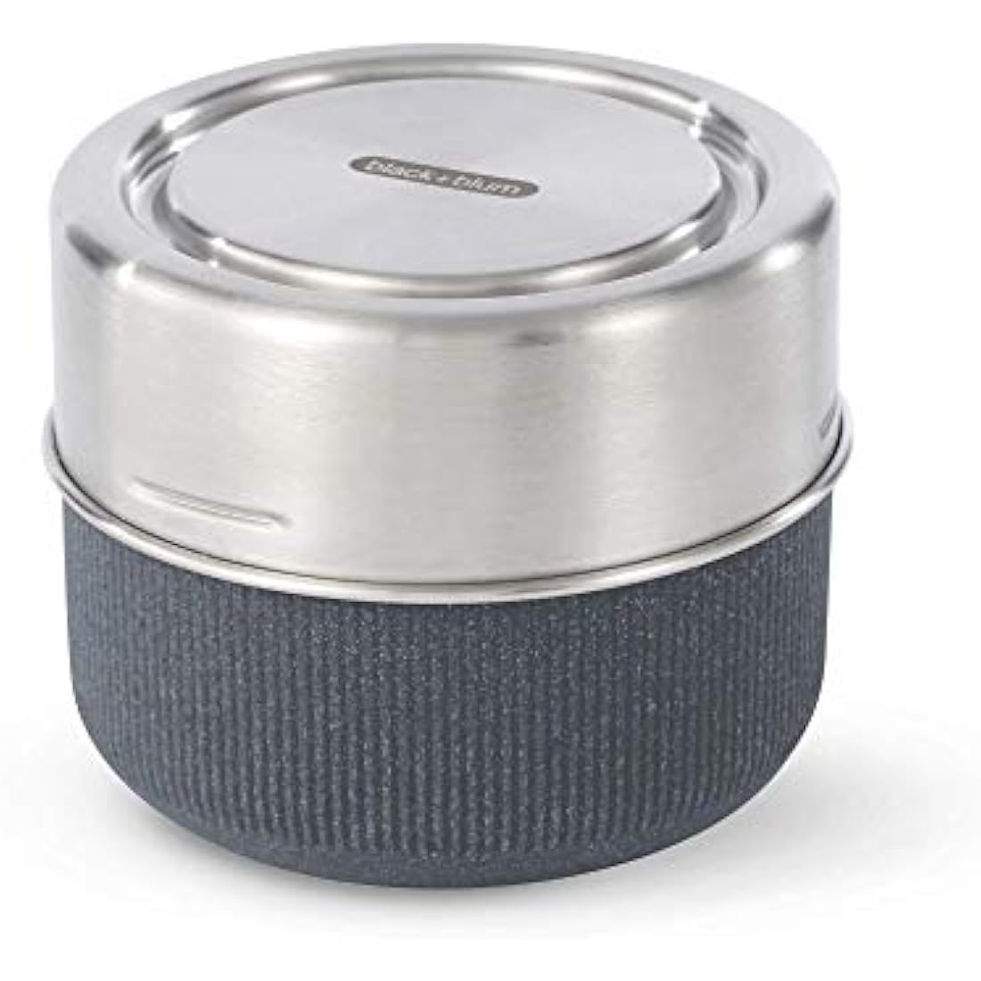 Black+Blum Glass Lunch Pot – 600ml Leakproof Meal Prep Bowl, Slate