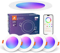 DUSKTEC Smart LED Recessed Downlights | 10W RGBWW Alexa Voice Control