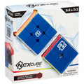 Nexcube Speed Cube Set | 3x3 and 2x2 Stickerless Brain Teaser Puzzles