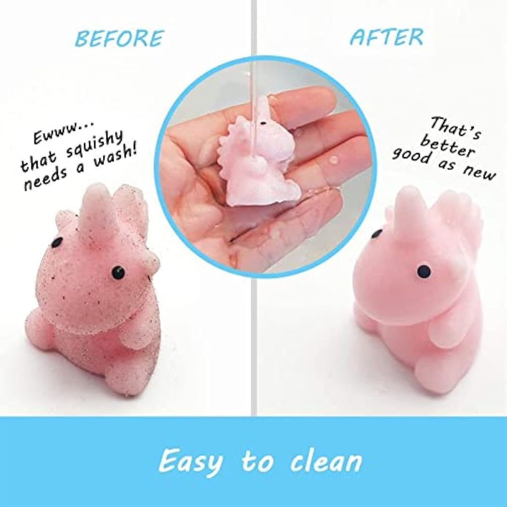 Jolof Store 30Pcs Christmas Mochi Squishy Toys – Mini Fidget Stress Pack