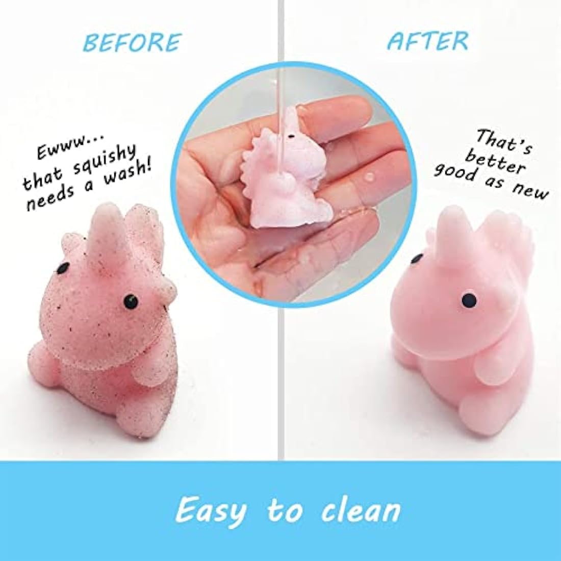 Jolof Store 30Pcs Christmas Mochi Squishy Toys – Mini Fidget Stress Pack