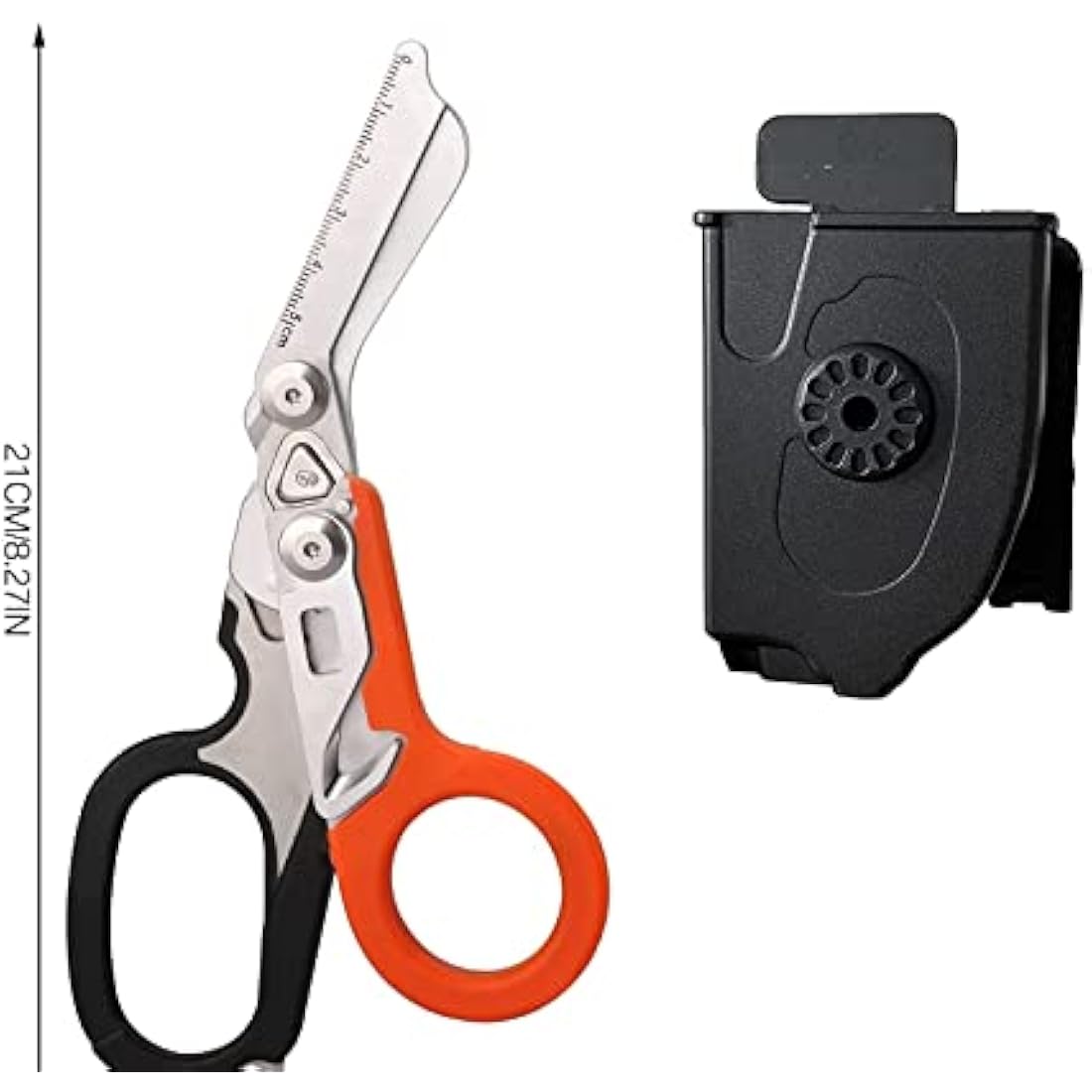 IMKRC Raptor Tactical First Aid Shears – 6-in-1 Rescue Multi-Tool
