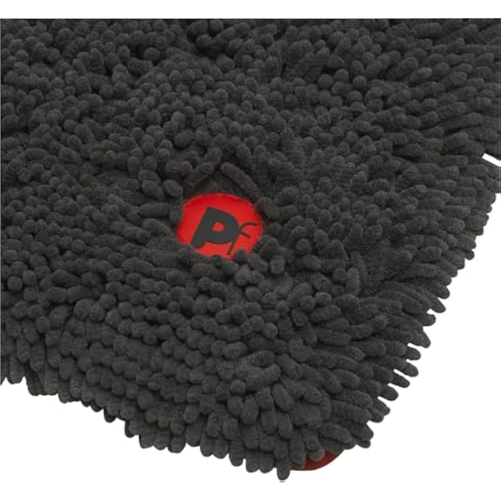 Petface Memory Foam Microfibre Dog Crate Mat – Washable, Black, XL