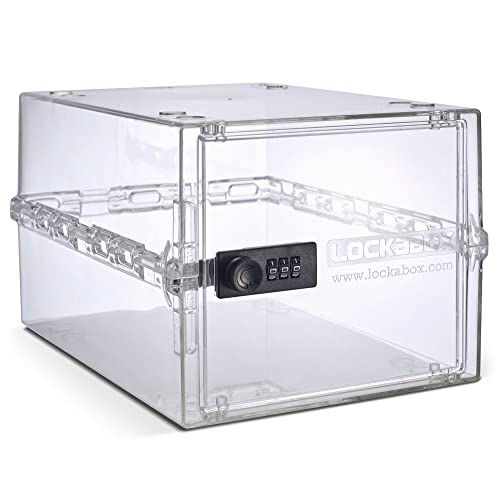 Lockabox One Crystal | 10L Lockable Storage Box for Food and Medicine