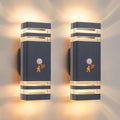 CELAVY Motion Sensor Outdoor Wall Lights – IP65 LED Porch Light 2 Pack
