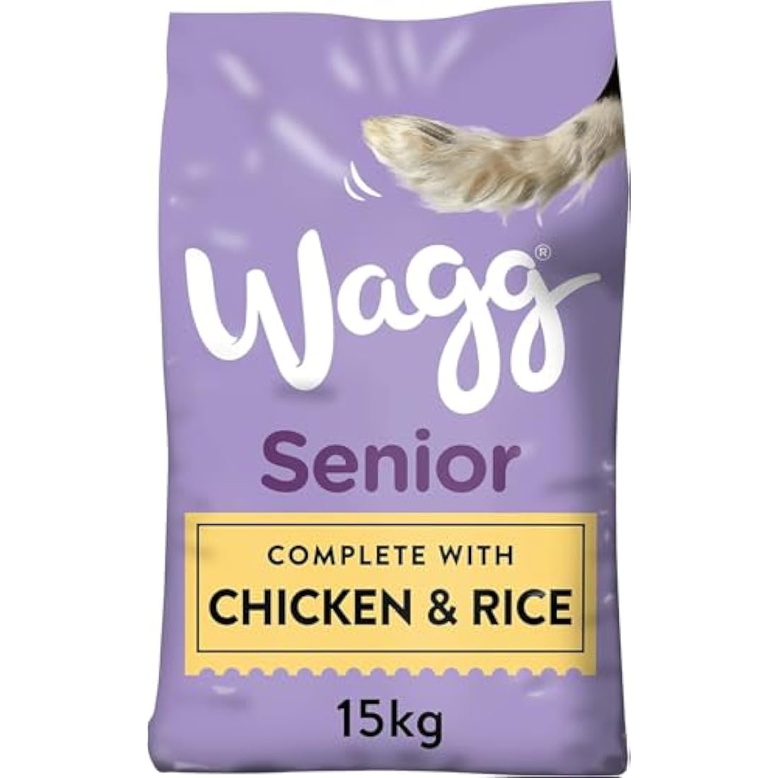 Wagg Senior Dry Dog Food – Chicken & Rice with Joint Support 15kg