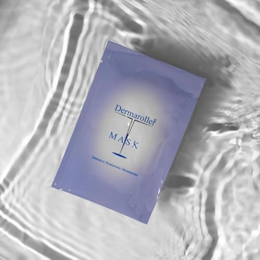 Dermaroller Hyaluronic Acid Face Mask - Hydrating & Anti-Aging - 5 Pack