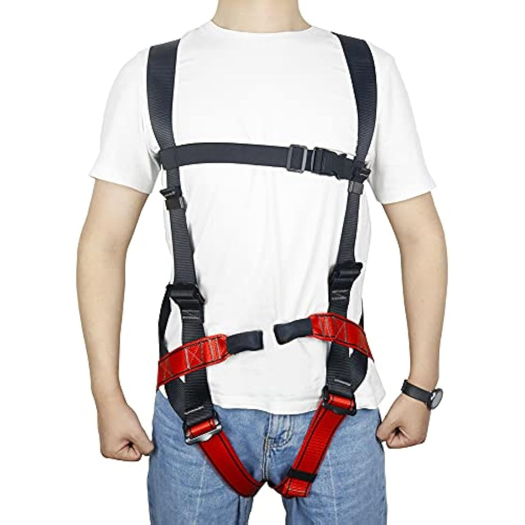 NewDoar Full Body Climbing Harness | CE Certified Rappelling Gear