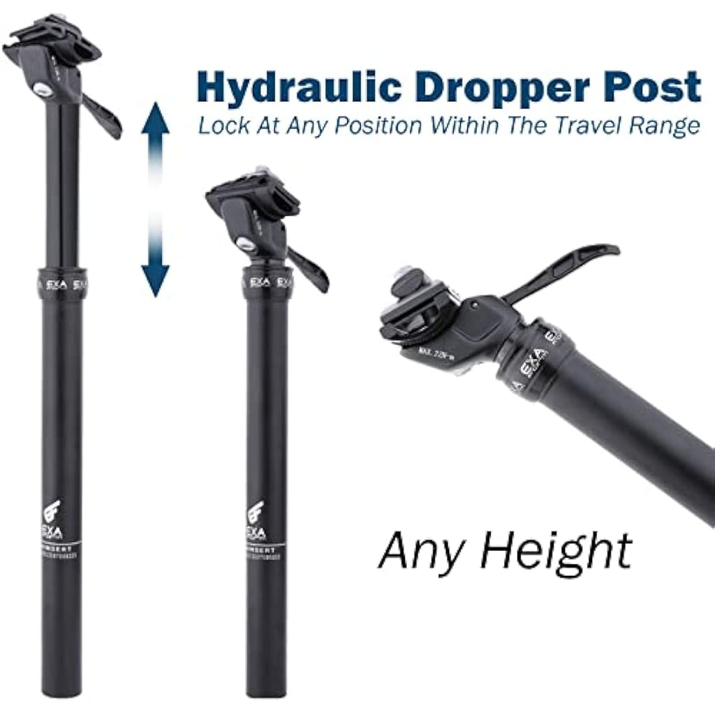 EXA Form Hydraulic Dropper Seatpost | Cable-Less MTB Alloy Post