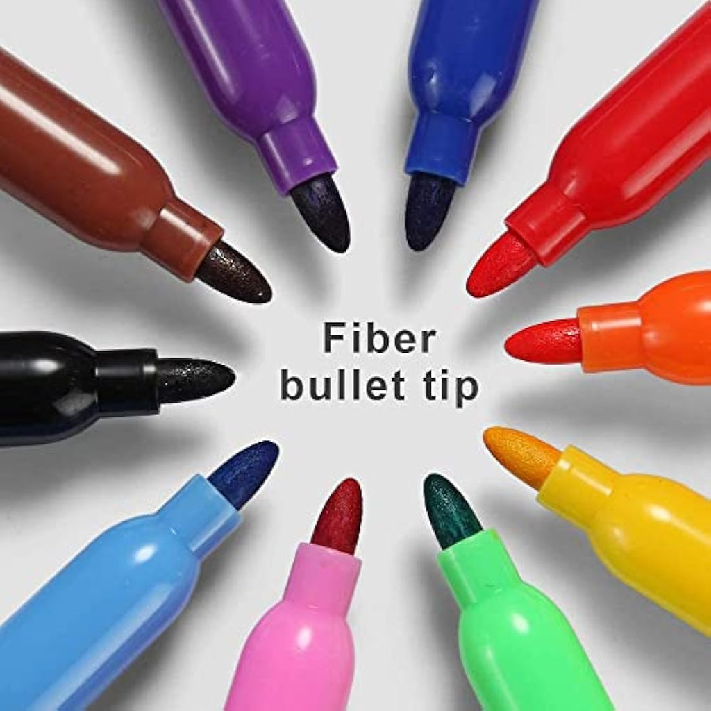 Volcanics Dry Erase Markers – 80 Pack Fine Tip Whiteboard Pens