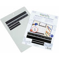 Stitch Garden A4 Magnetic Board with Ruler and 3 Magnet Strips