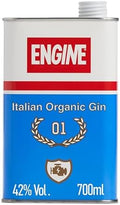 Engine Italian Organic Gin – 70cl London Dry with Sage and Lemon