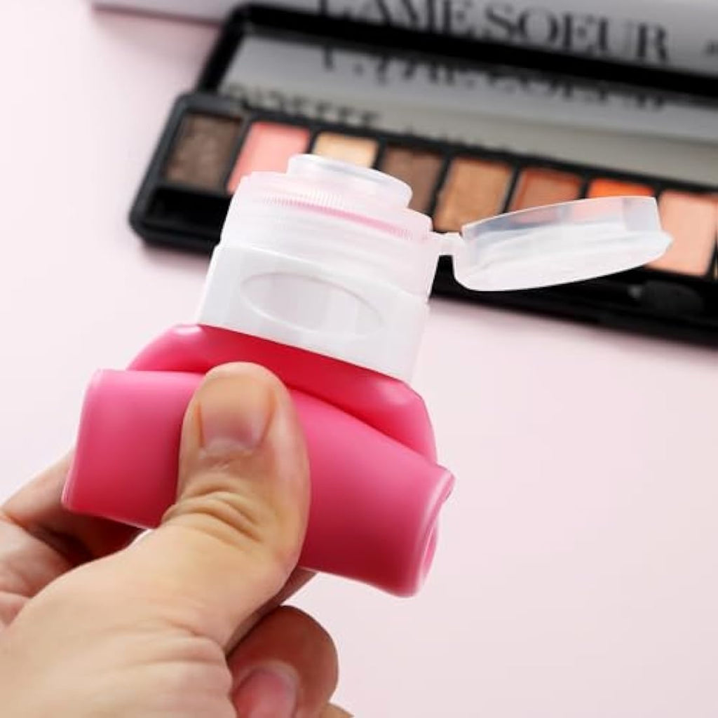 Gemice Silicone Travel Bottles | 4 Pack Leakproof TSA Approved Containers