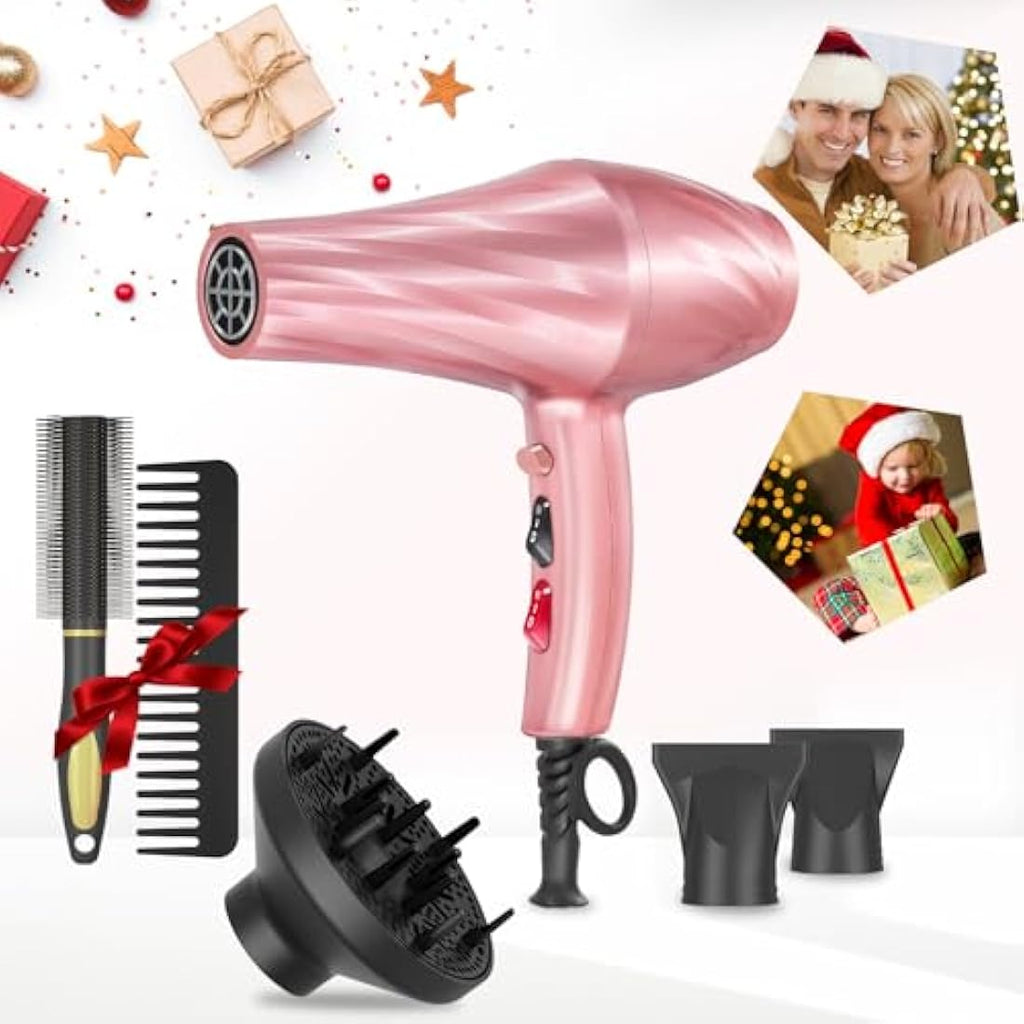 Jooayou 3000W Ionic Hair Dryer | Professional Blow Dryer with Diffuser