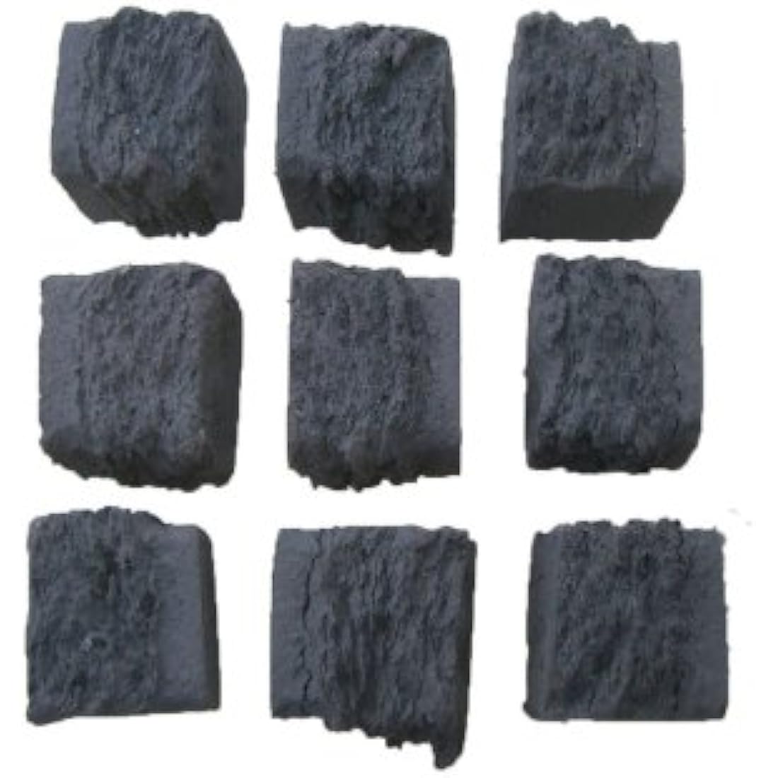 The Stove Wizard 18 Medium Ceramic Coals for Gas and Electric Fires