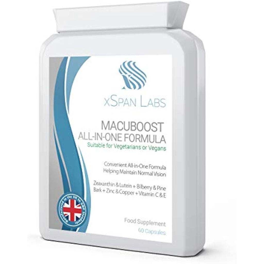 xSpan Labs MacuBoost AREDS 2 Eye Health Supplement - 60 Day Supply