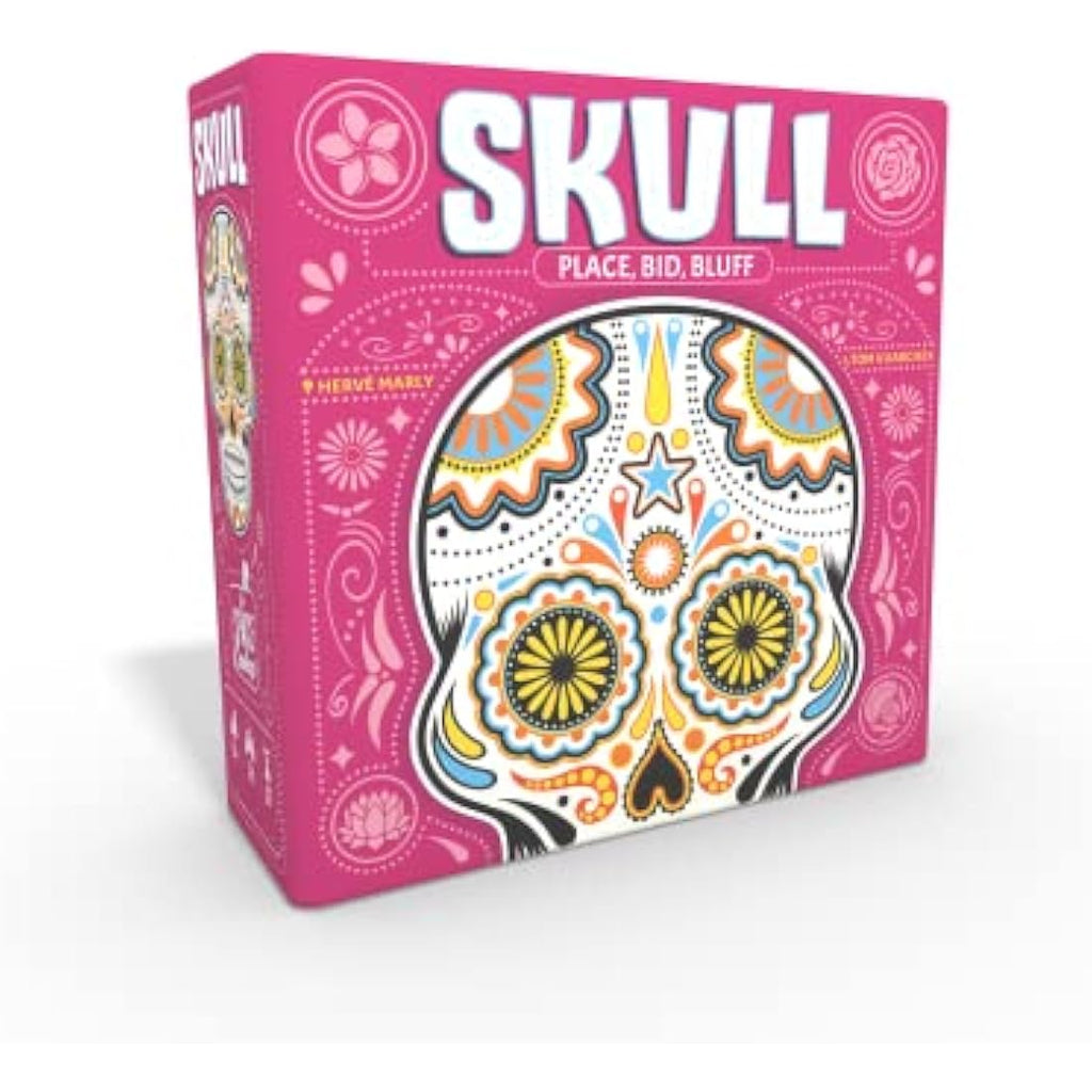 Asmodee Skull Bluffing Card Game | Competitive Party Game for 3-6 Players