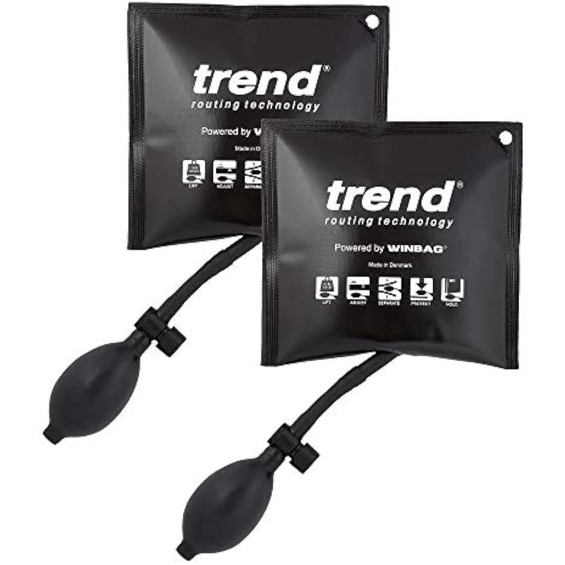 Trend Air Wedge 2-Pack | 135kg Heavy Duty Levelling Tool for Doors