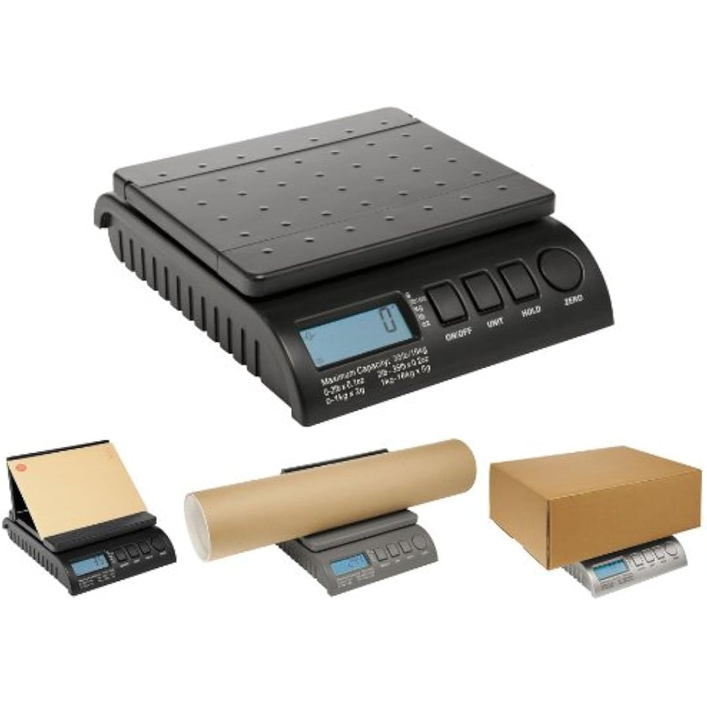 ABCON POSTSHIP Digital Shipping Scale - 20kg/44lb Postal Scale with Auto Hold