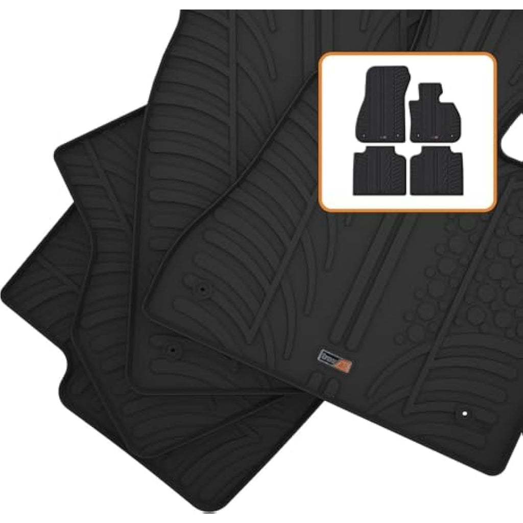 Travall Rubber Car Mats for BMW 2 Series (2014-2021) | Heavy Duty