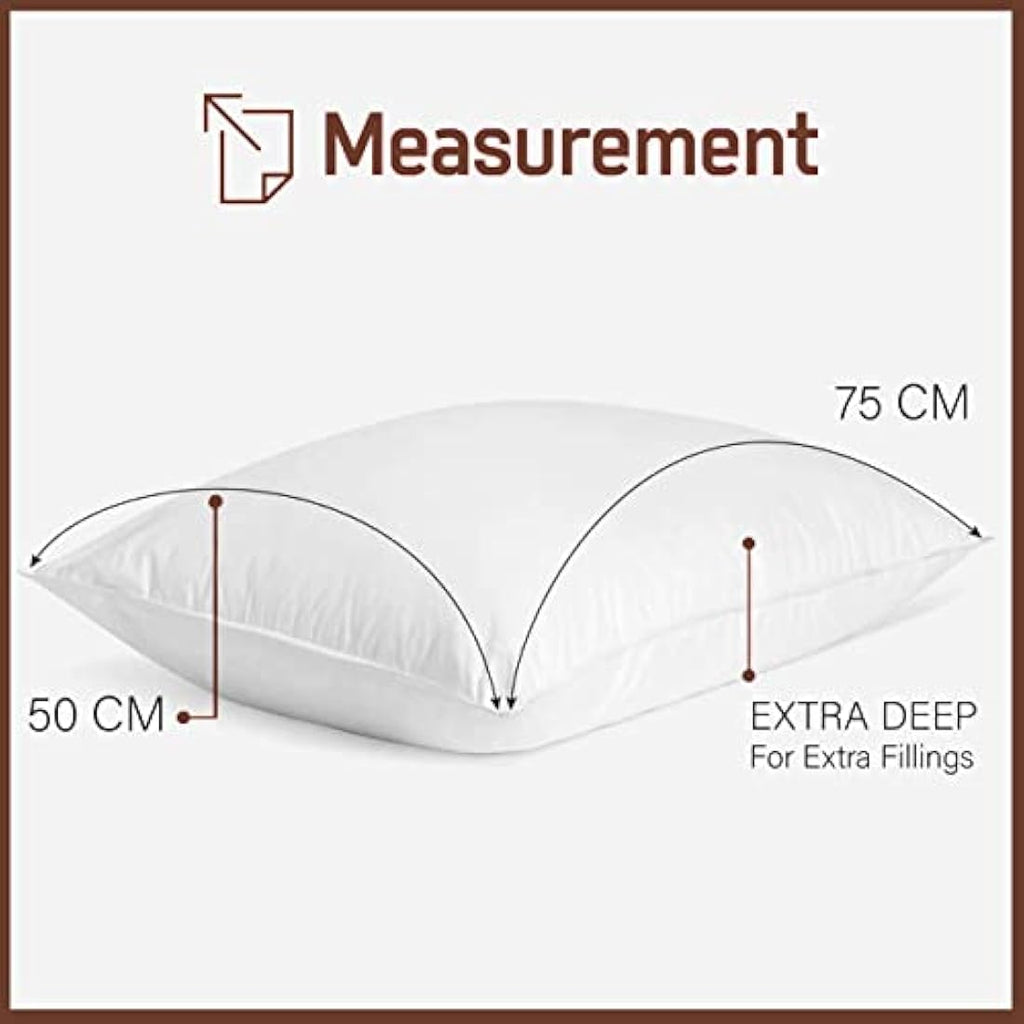Bed Pillows 4 Pack – Firm Hotel Quality Support Pillows