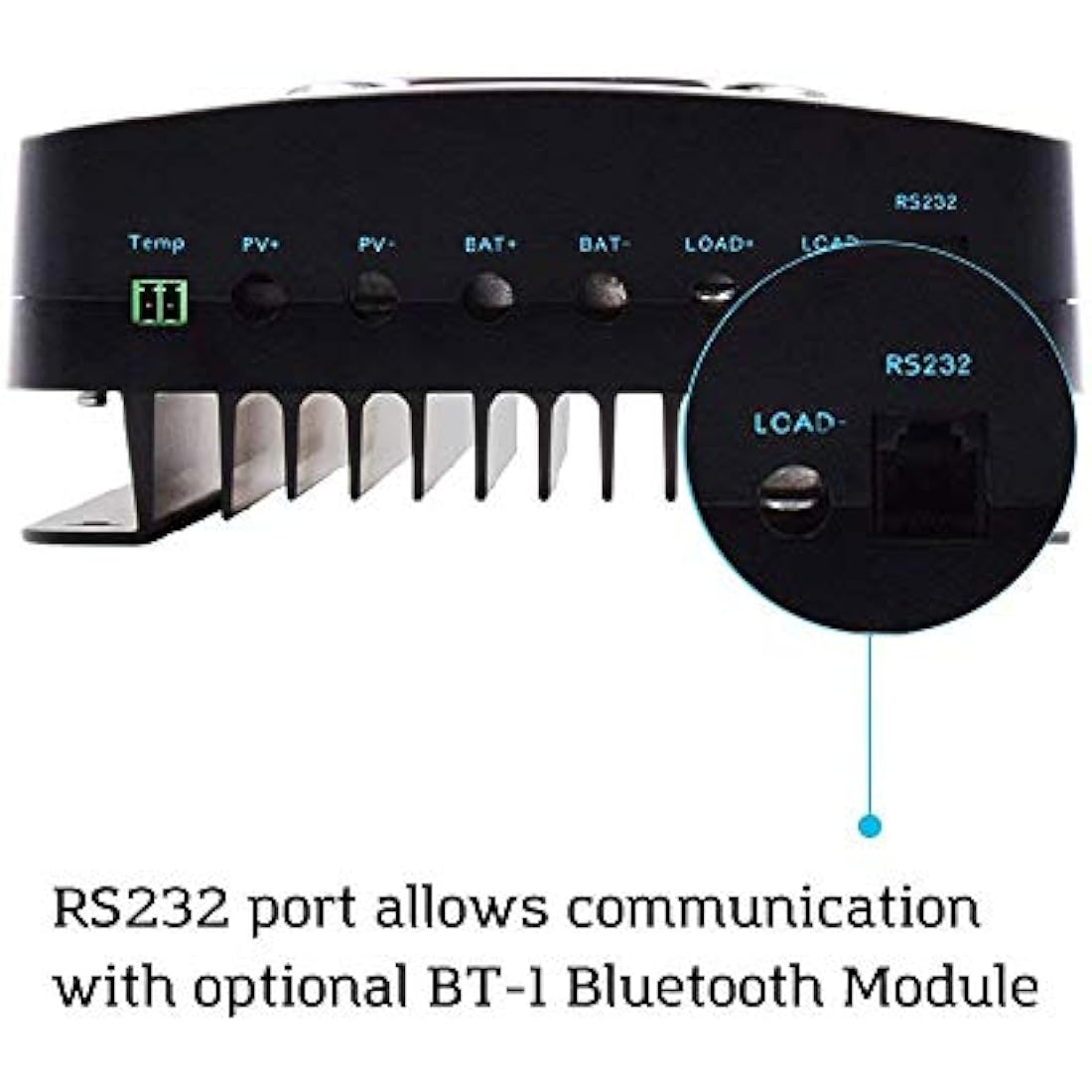 Renogy 40A 12V/24V MPPT Solar Charge Controller with Bluetooth & LCD