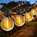 ZYRIVON 20M Outdoor String Lights | 32 Shatterproof G40 LED Garden Lights