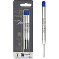 Parker QUINKflow Ballpoint Pen Refills | Medium Point | Blue Ink | 3 Count