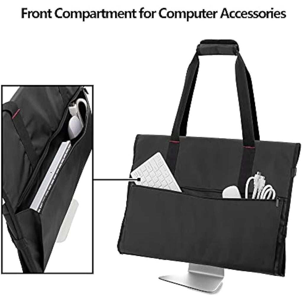 Trunab Monitor Carry Case for 21.5-24 inch iMac | Padded Travel Bag