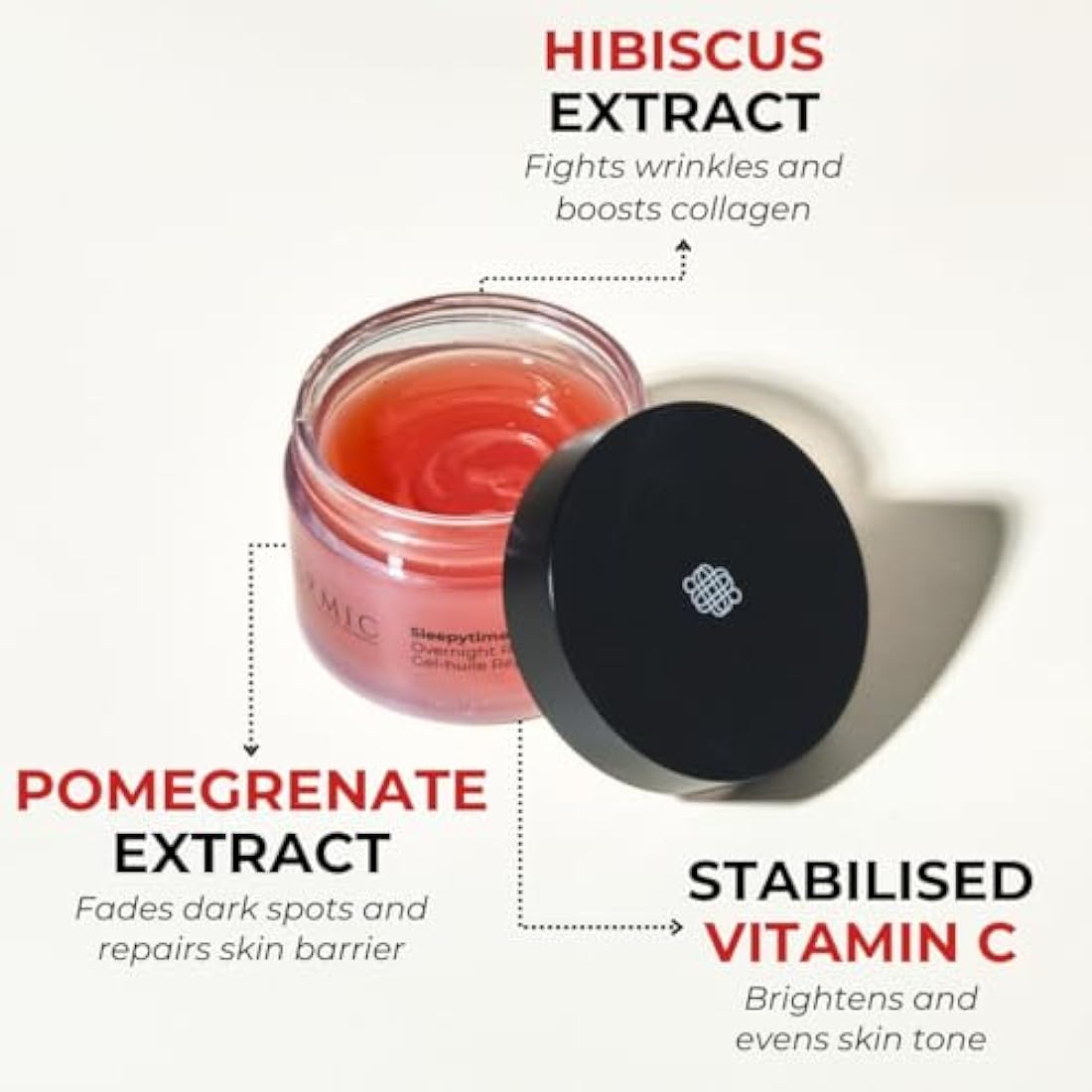 Karmic Skin Anti-Ageing Night Cream | Firming Vitamin C & E Face Gelly