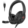 EKSA H2 USB Wired Office Headset with Noise Canceling Mic & Busy Light