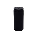 LIZHOUMIL Silicone Squeeze Soap Dispenser – 240ml Refillable Bottle, Black